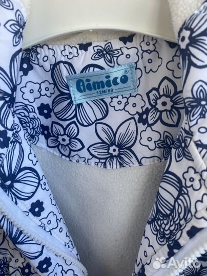 Ветровка для девочки 80