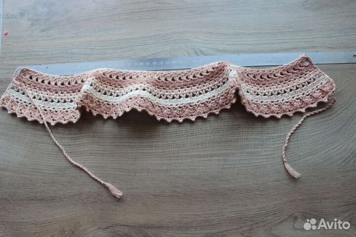 Ажурный воротничок для девочки