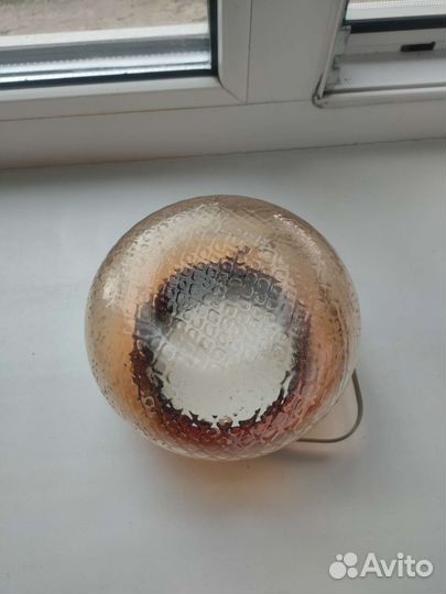 Сахарница из цветного стекла СССР