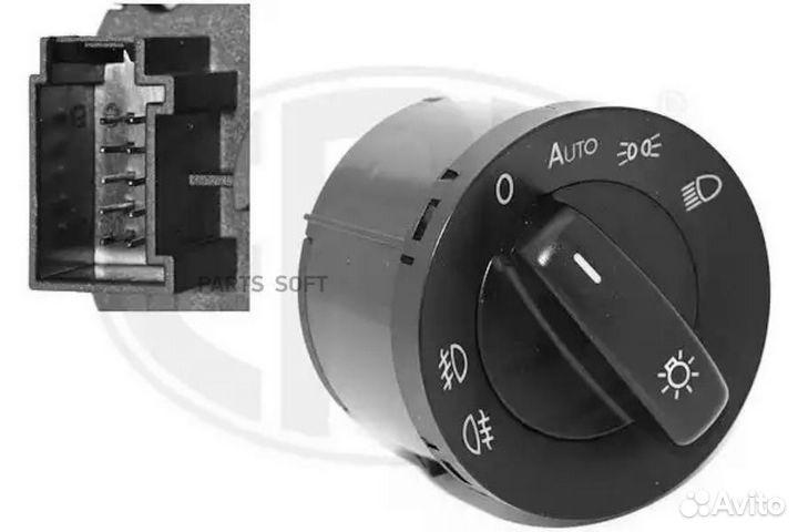 ERA 662453 Выключатель головного света VW passat/tiguan/touran 662453