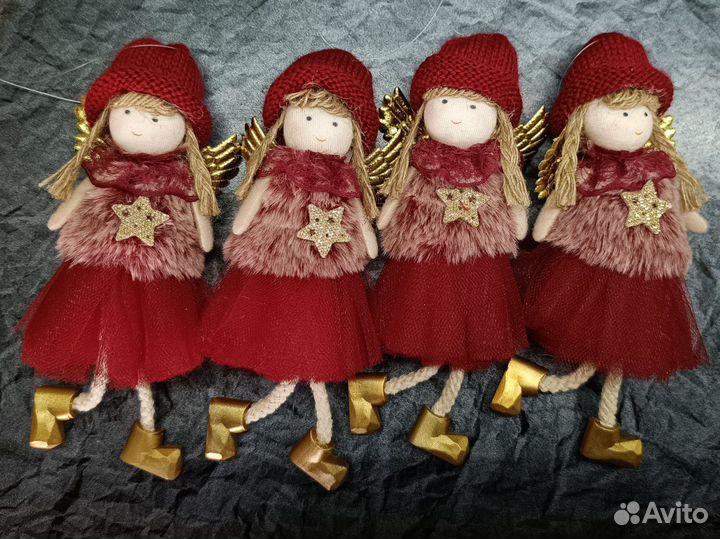 Подвеска куколка набор 4шт
