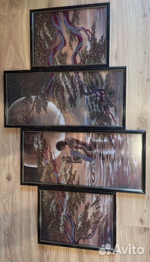 Картины вышитые бисером