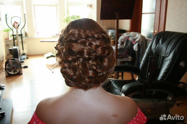 Причёска+ макияж на свадьбу с выездом к Вам