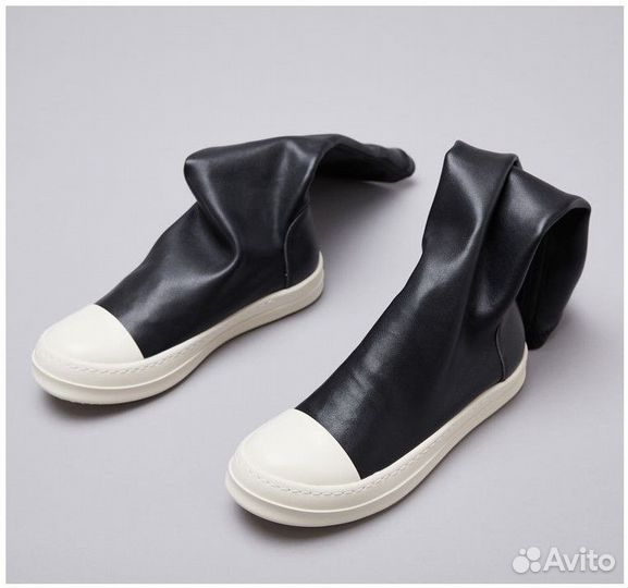 Ботфорты кожаные Rick Owens