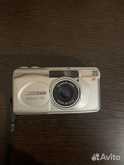 Пленочный фотоаппарат olympus superzoom 70 G