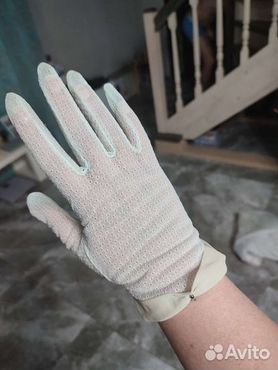 Перчатки винтаж 1940-е 50-е