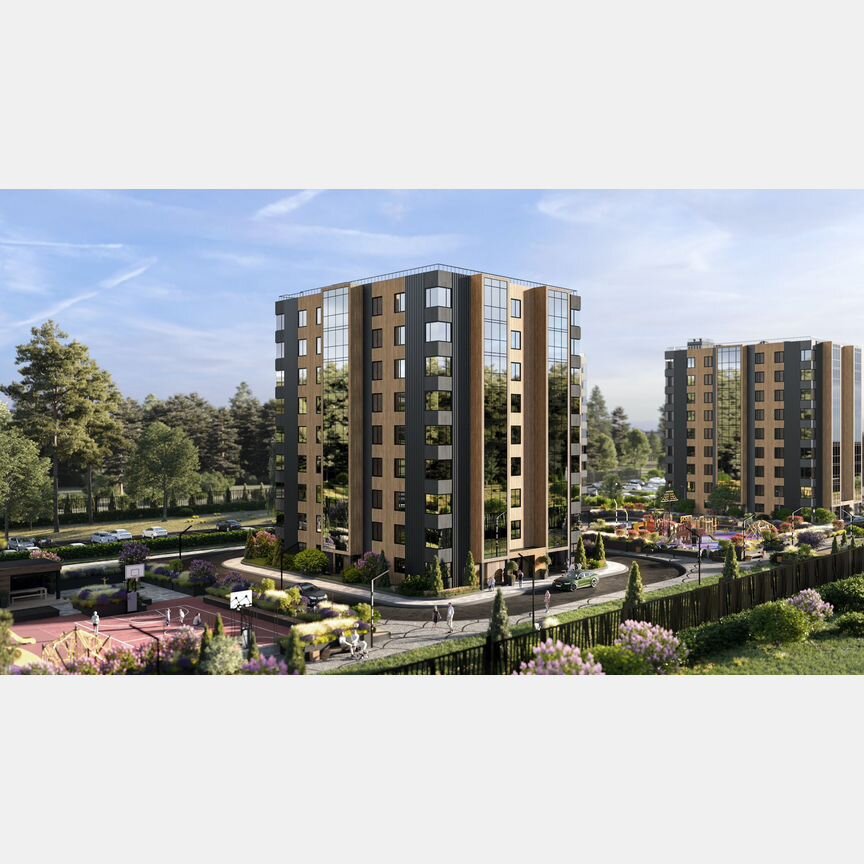 1-к. квартира, 39,4 м², 6/9 эт.