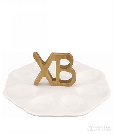 Пасхальная тарелка блюдо для яиц