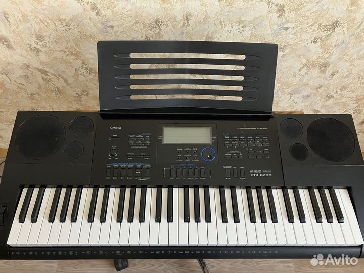 Синтезатор casio ctk 6200
