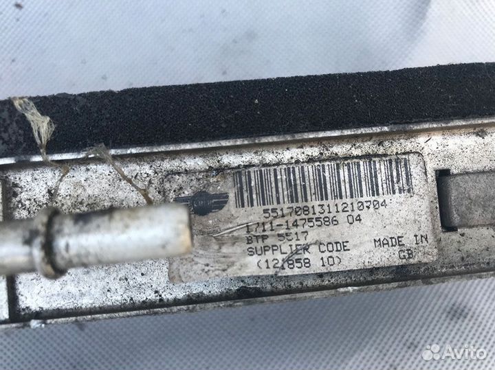 17221475586 Масляный радиатор Mini R50