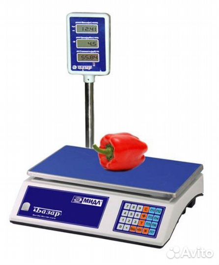 Весы торговые мидл мт 