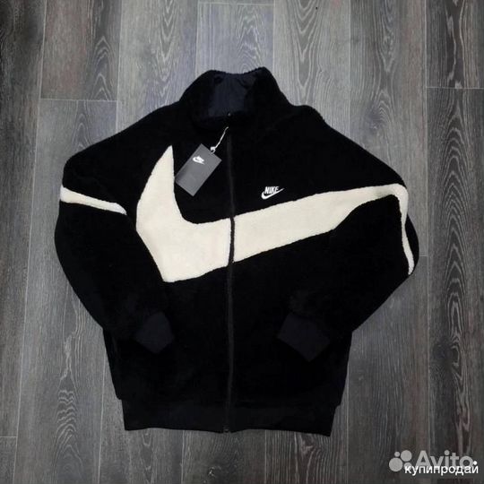Куртка nike big swoosh/ Nike барашек