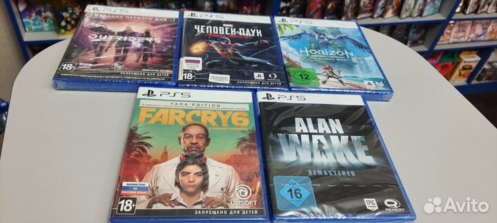 PS5 игры (Новые и Б/У)