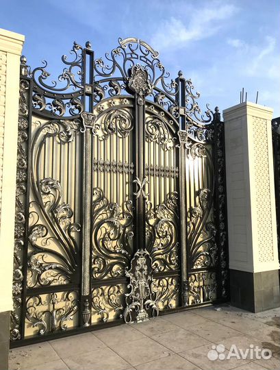 Кованные ворота