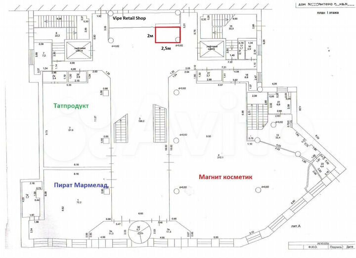 Торговая площадь, 5 м²