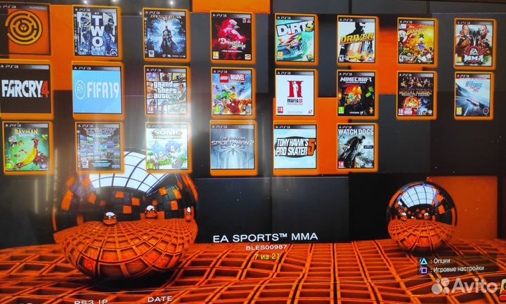 Прошитая Sony Playstation 3 HEN 500 gb