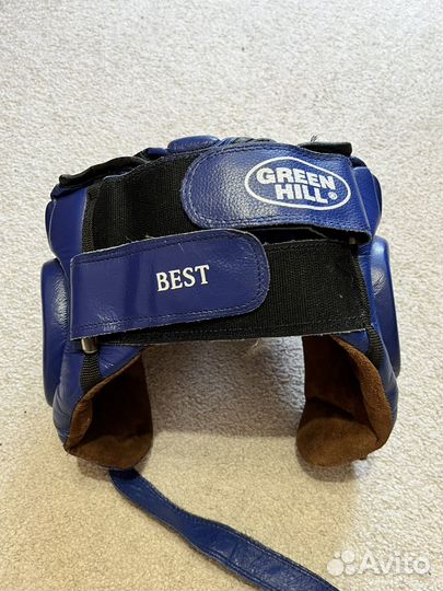 Кикбоксерский шлем Green Hill best