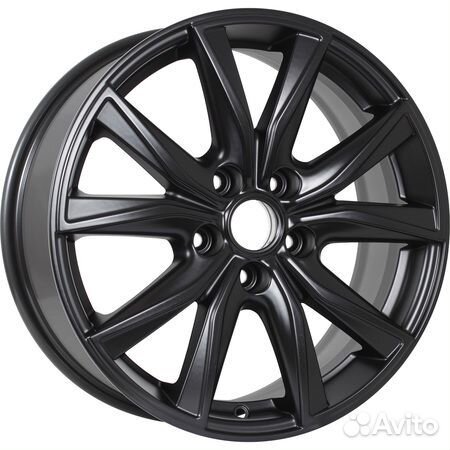 KDW KD1722 : 7x17 5*114.3 Et:48.5 Dia:67.1 Matt Black Painted