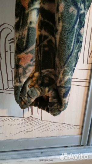 Флисовый костюм мужской для охоты и рыбалки