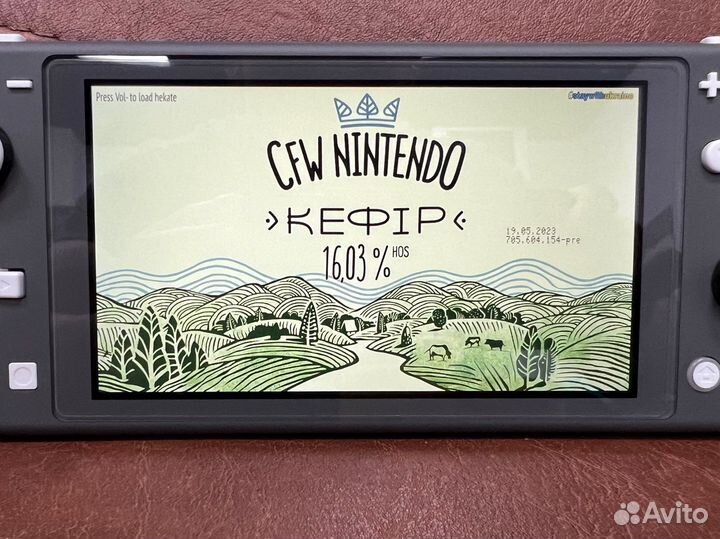 Прошита Nintendo switch lite