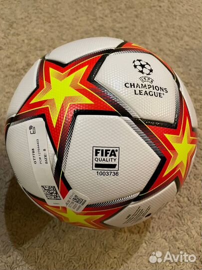 Футбольный мяч adidas новый проф Лига чемпионов