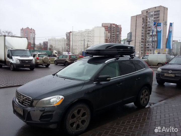 Бокс автомобильный магнум 420 (чёрный карбон)