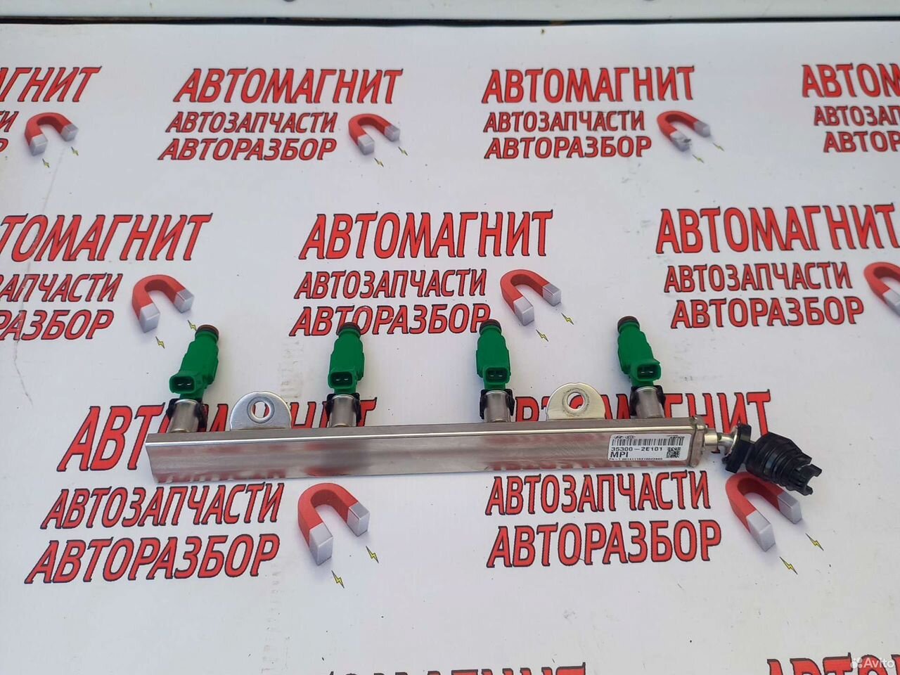 Топливная рампа форсунка Спортейдж 3 ix35 14-16