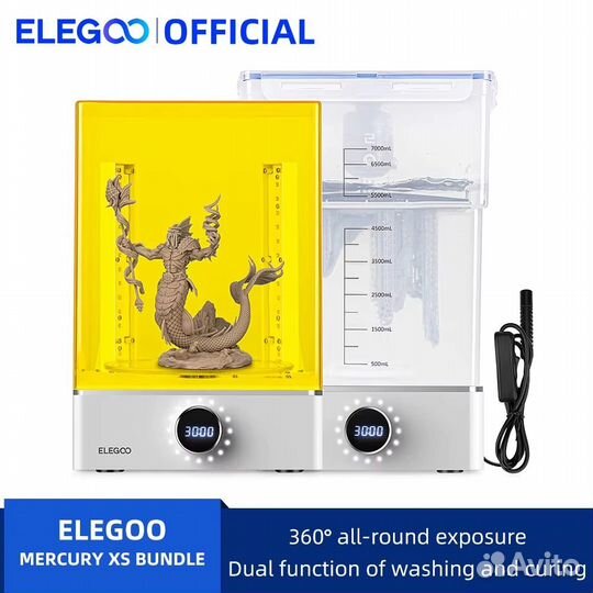 Elegoo saturn 3 ultra 12k + elegoo mercury XS