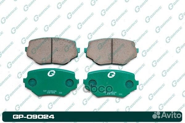 Колодки тормозные G-brake GP-09024/PF-9382-S