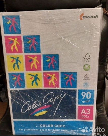 Бумага Color Copy A3, 90г/м2, 500 листов