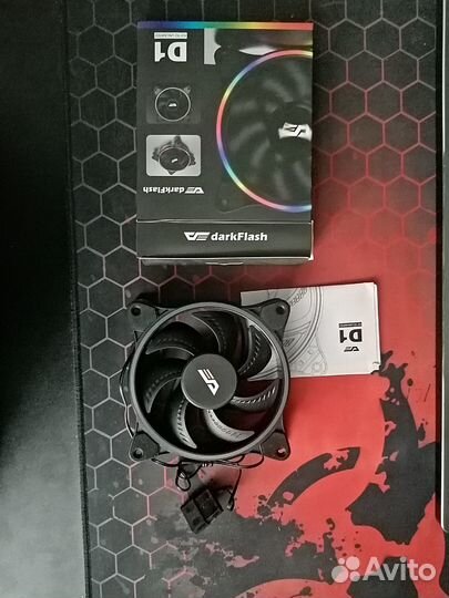 Вентилятор для компьютера с RGB