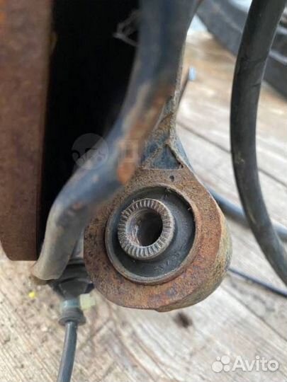 Задняя Ступица с тормозами mark2 Турбо 110