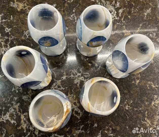 Бокалы из оникса