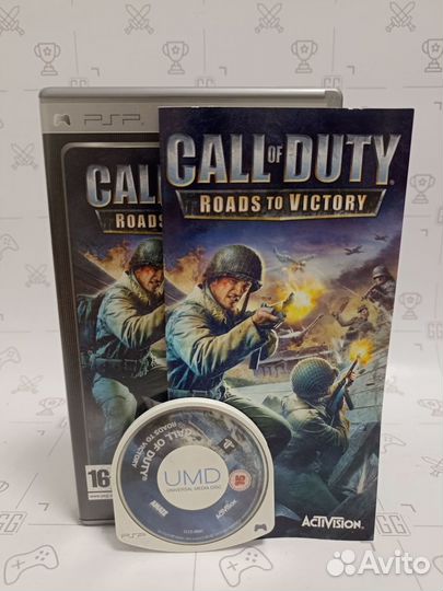 Call of Duty Roads to Victory для PSP