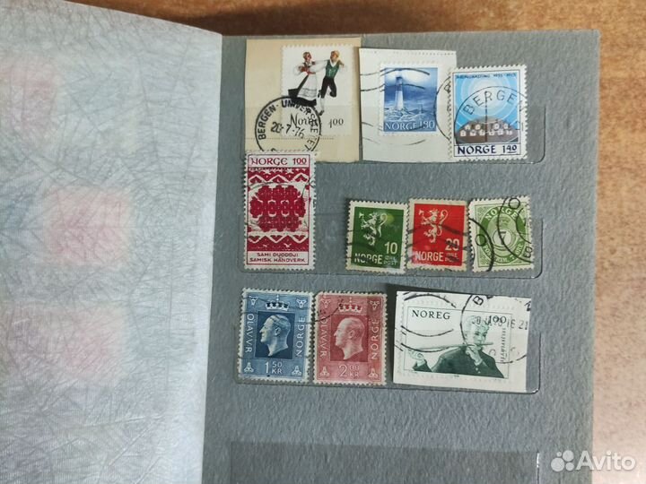 Коллекция марок времён ВОВ