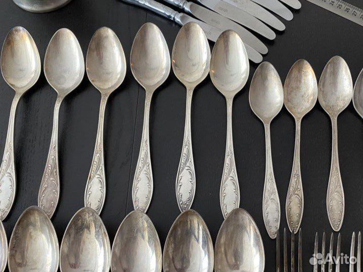 Столовые приборы мельхиор СССР