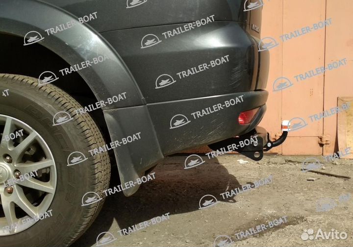 Фаркоп Mitsubishi Pajero Sport 2008-2016, рама и крюк шар 50 мм, 25925