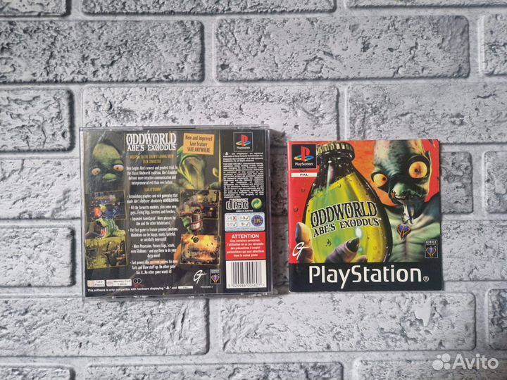 Oddworld Abe's Exoddus на PS1/PlayStation 1