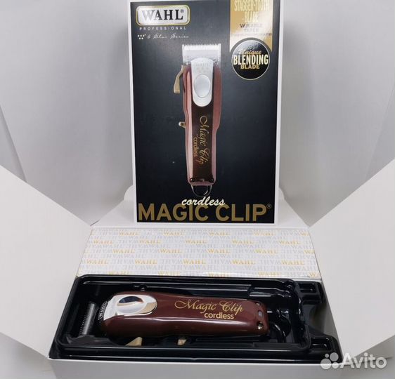 Машинка для стрижки wahl magic clip cordless