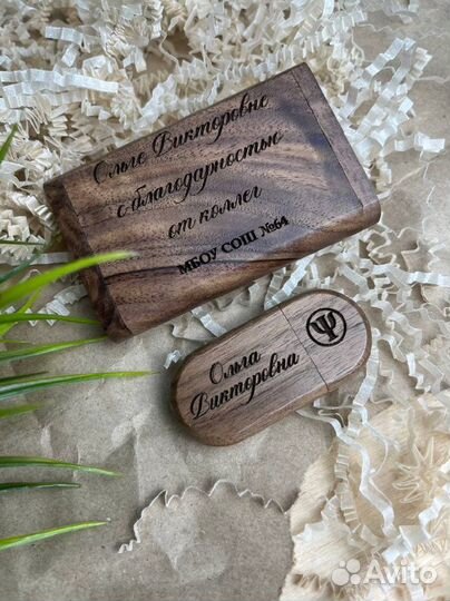 Usb деревянная флешка 32 гб флеш карта