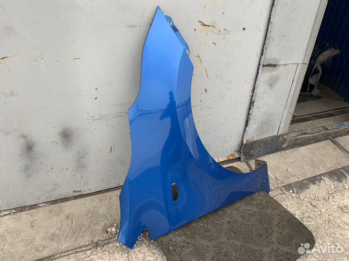 Крыло Kia Rio 4 Оригинал Синий