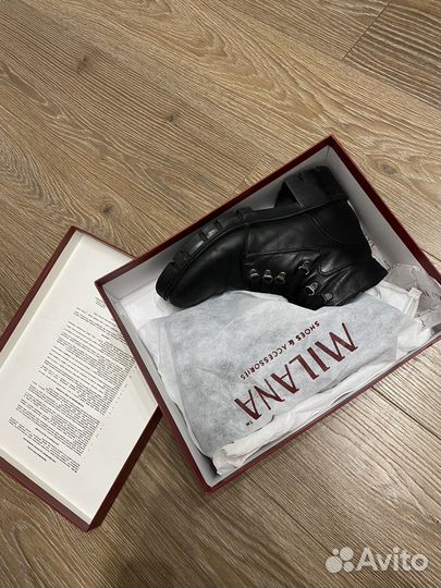 Ботинки женские зимние натуральная кожа +утепл