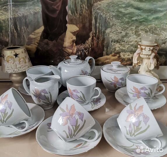 Чайный сервиз гдр. Винтаж