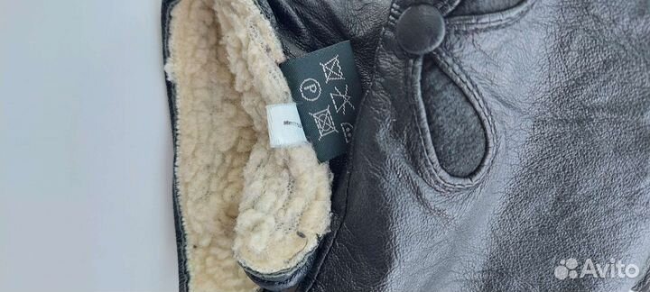 Перчатки женские кожаные 7 размер