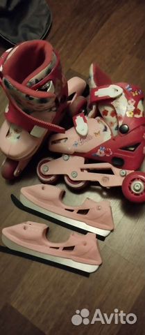 Коньки ролики 3 в 1