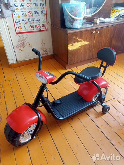 Детский мотоцикл на аккумуляторе бу