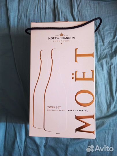 Moet chandon коробка на две бутылки