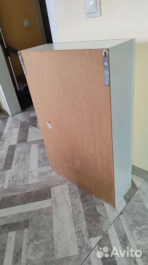 Полка в ванную с зеркалом бу