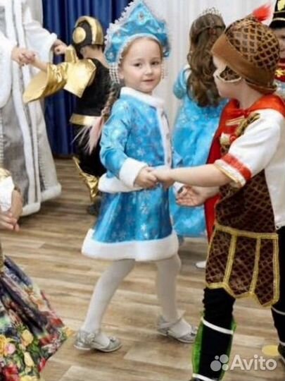 Костюм снегурочки детский