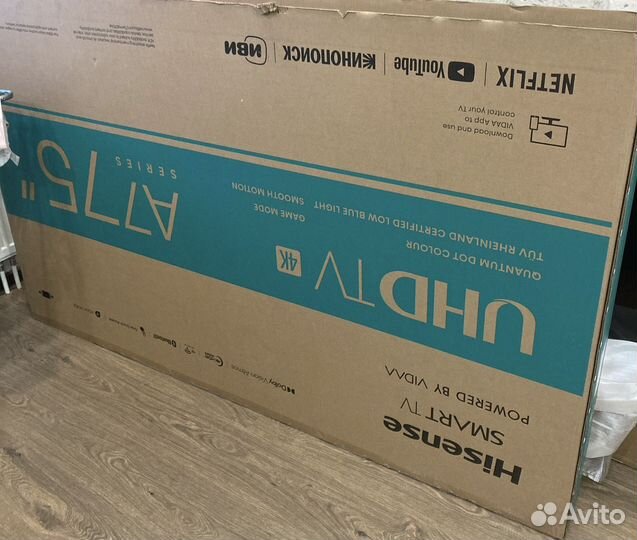 Телевизор hisense 75A7GQ